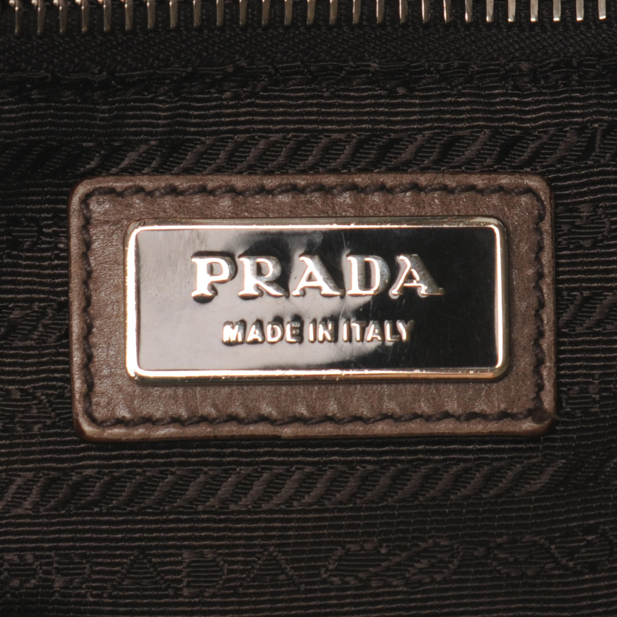Prada Cervo Glace Zippers Tote Ardresia Talco 6 of 7