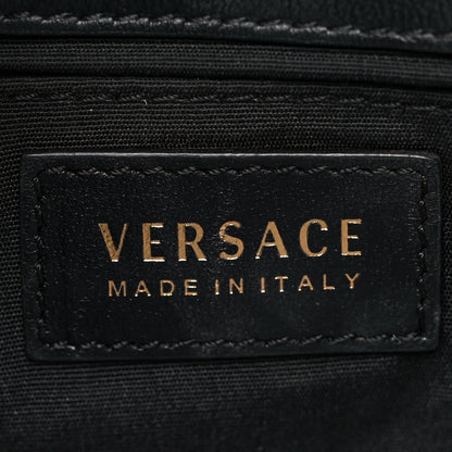 Versace Nappa Quilted Small Medusa Chain Crossbody Black 6 of 9