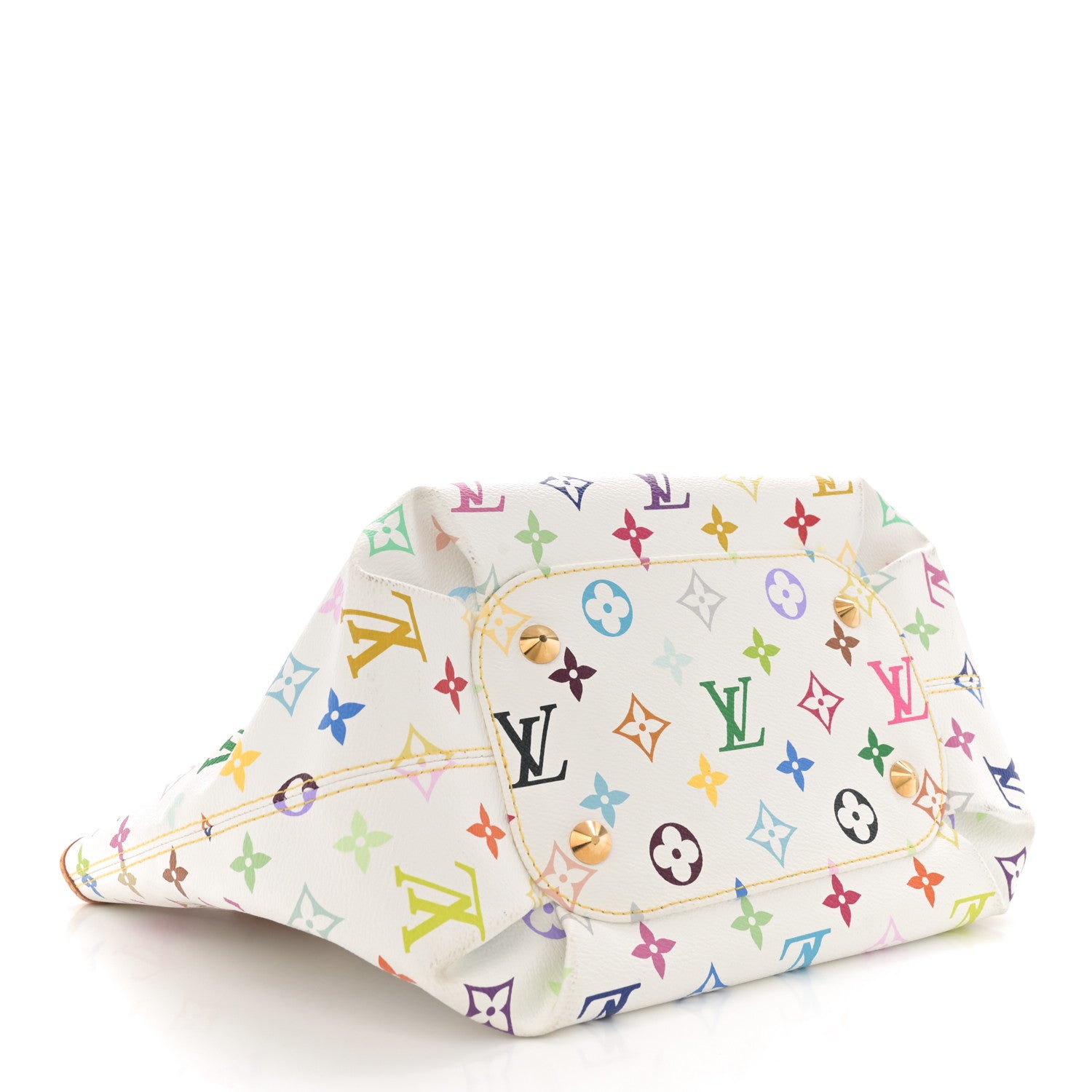 Louis Vuitton Monogram Multicolor Annie MM White 4 of 12
