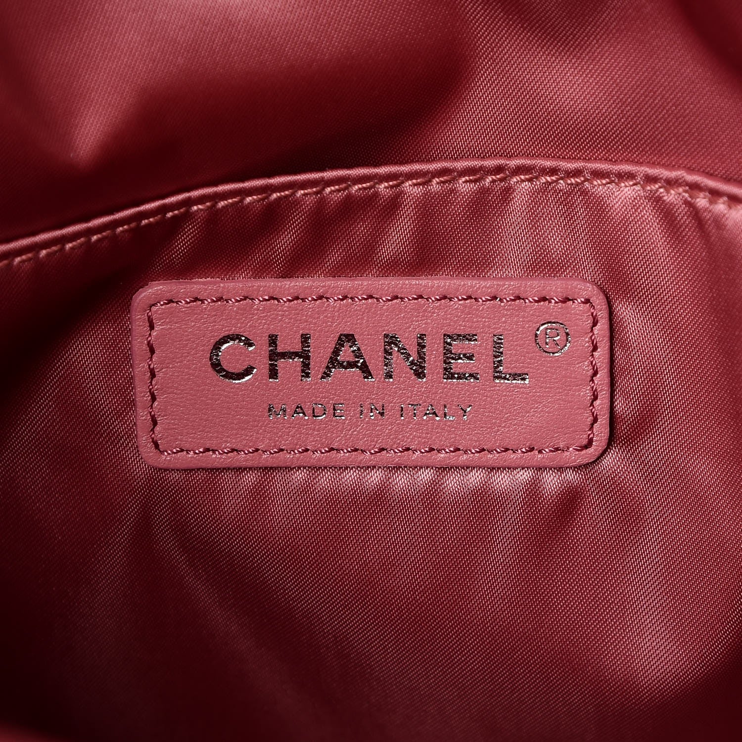 Chanel Lurex Knit Mini Pluto Glitter Backpack Pink 6 of 7