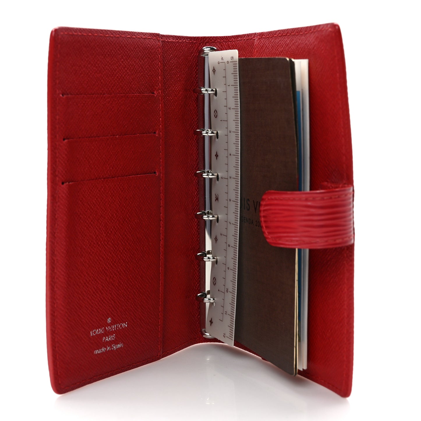 Epi Small Ring Agenda Cover Red