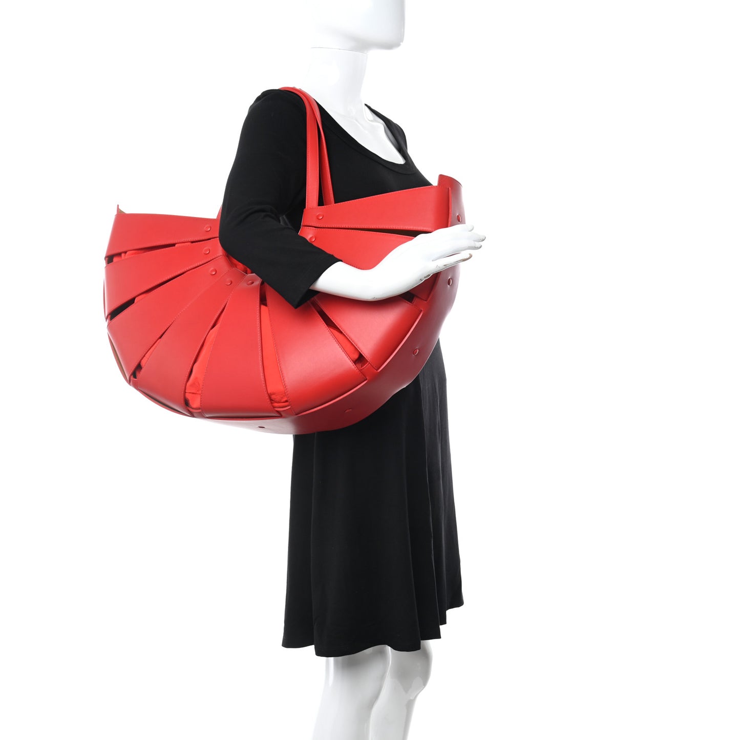 French Calfskin Shell Bag