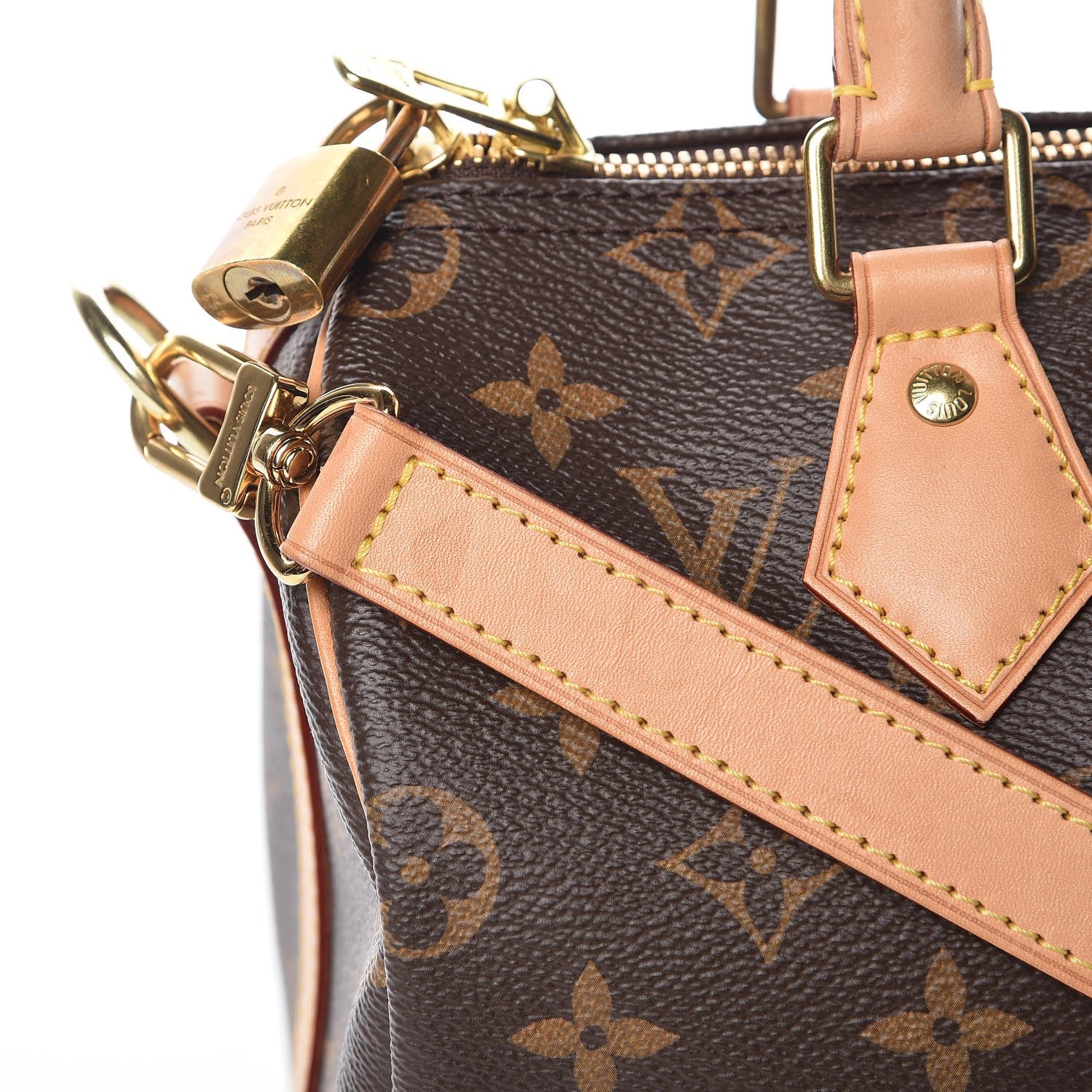 Louis Vuitton Monogram Speedy Bandouliere 25 8 of 11