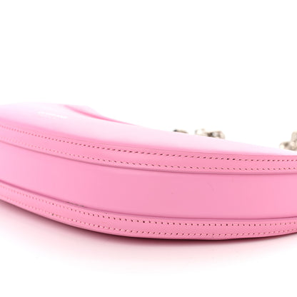 Burberry Lambskin Small Olympia Chain Shoulder Bag Primrose Pink 8 of 9