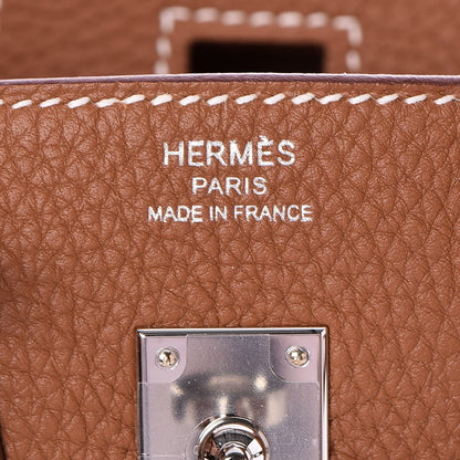 Hermes Togo Birkin 25 Gold 18 of 35