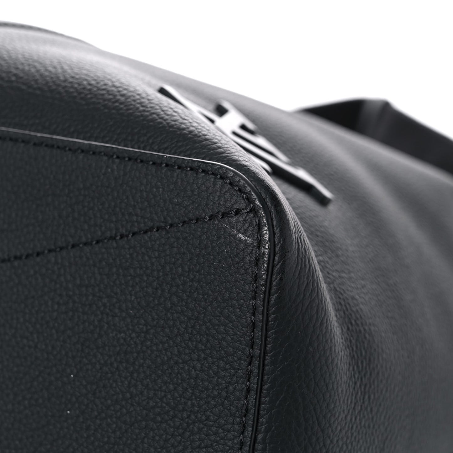 Calfskin Lockit Tote Black