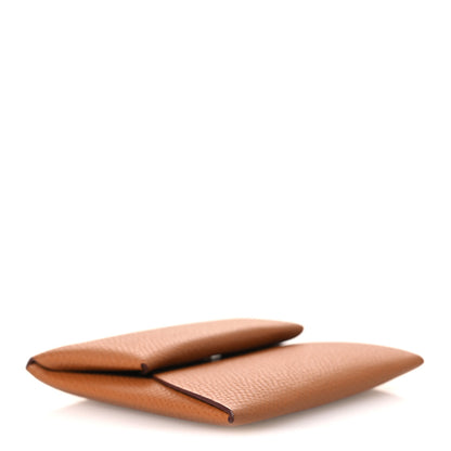 Hermes Epsom Bastia Coin Purse Gold 4 of 7