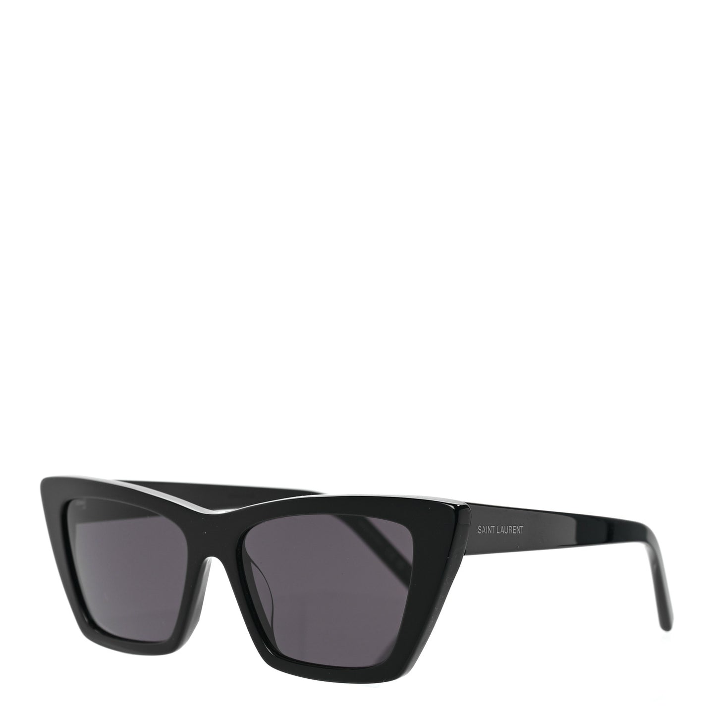 Acetate Mica Cat Eye Sunglasses SL 276 Black