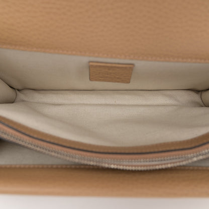 Gucci Dollar Calfskin Crystal Small Dionysus Shoulder Bag Natural Tan Black Diamond 5 of 14