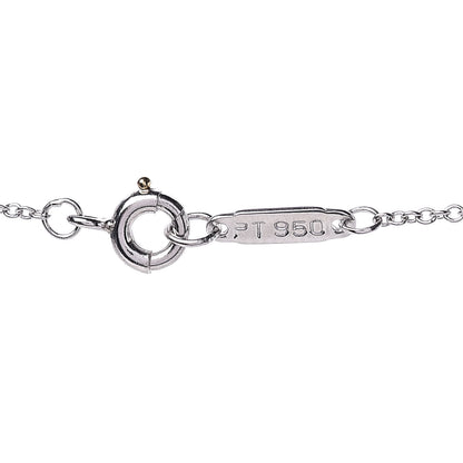 Tiffany Platinum Diamond Lace Pendant Necklace 6 of 6