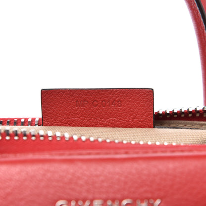 Givenchy Sugar Goatskin Small Antigona Red 9 of 13