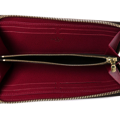 Louis Vuitton Monogram Clemence Wallet Fuchsia 5 of 11
