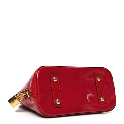 Louis Vuitton Vernis Alma BB Rose Indien 3 of 11