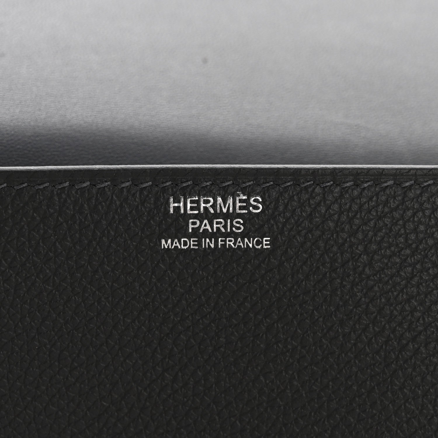 Hermes Evercolor Depechette Pouch Ardoise 6 of 13