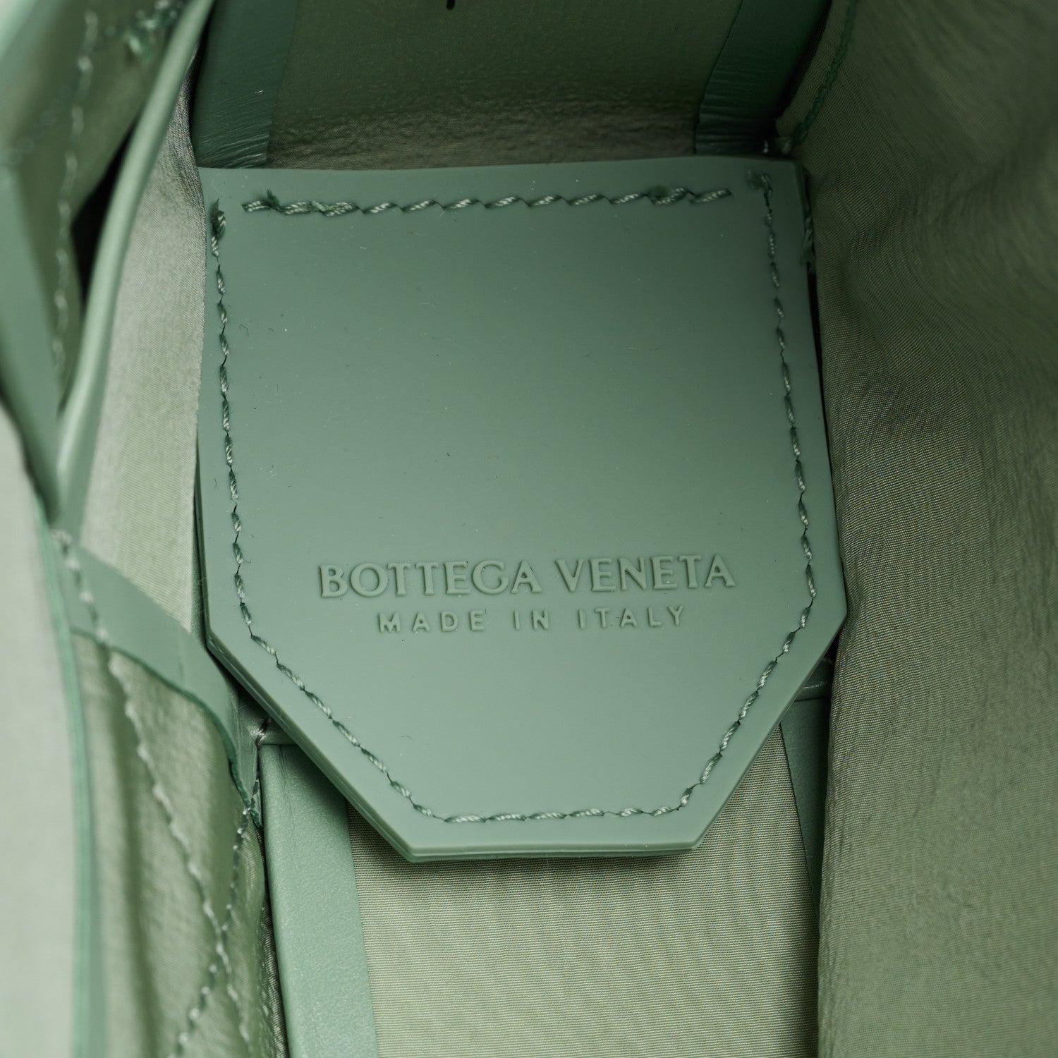 Bottega Veneta Paper Calfskin Maxi Intreccio Cassette Crossbody Bag Sage 6 of 8