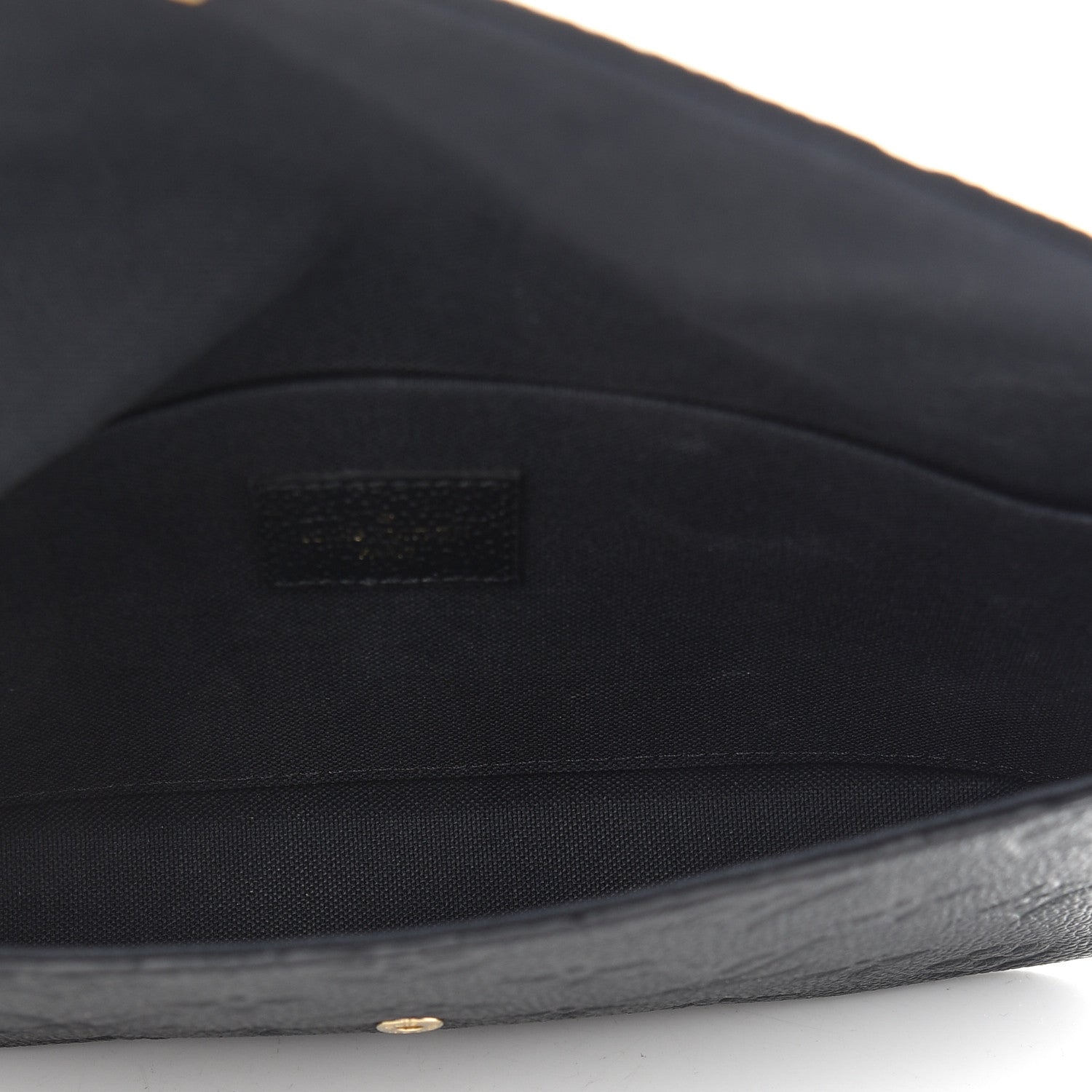 Louis Vuitton Empreinte Pochette Felicie Chain Wallet Black 6 of 10