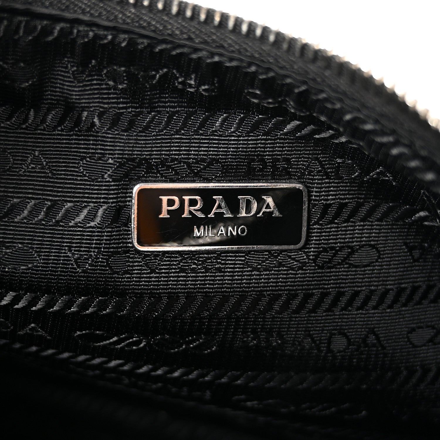 Prada Nylon Re-Edition 2005 Shoulder Bag Black 6 of 11
