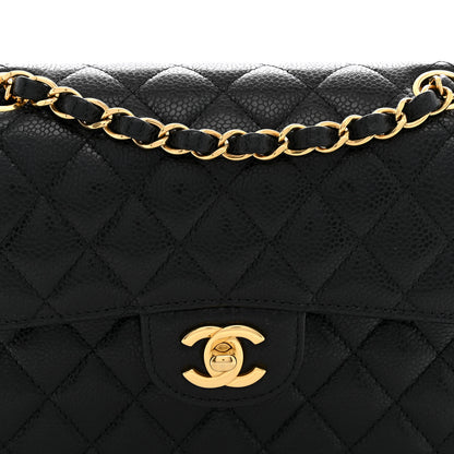 Chanel Caviar Quilted Small Double Flap Black 8 of 10