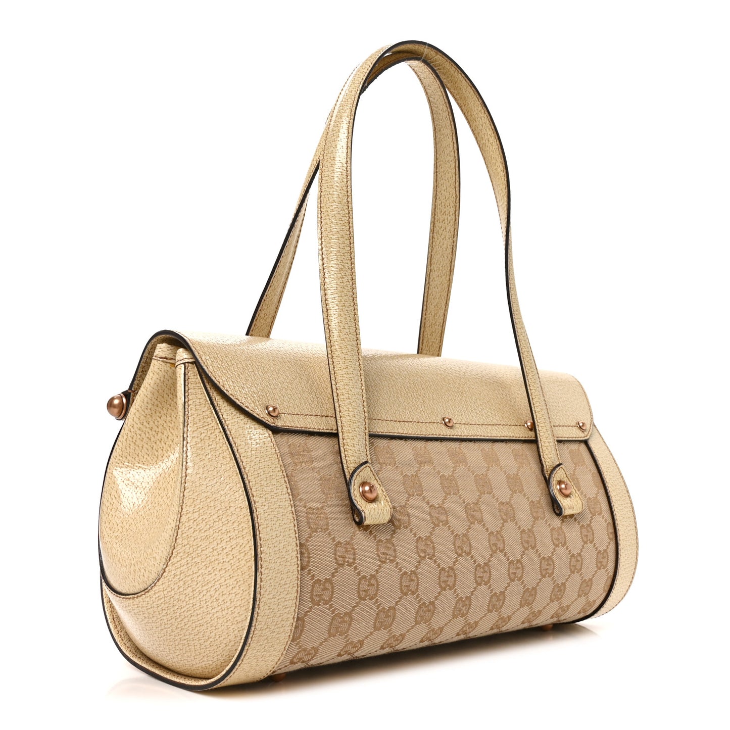 Monogram Bamboo Bullet Bag Off White Off White