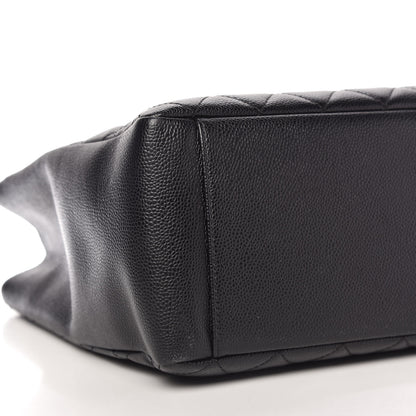 Chanel Caviar Quilted Grand Shopping Tote GST Black 6 of 10