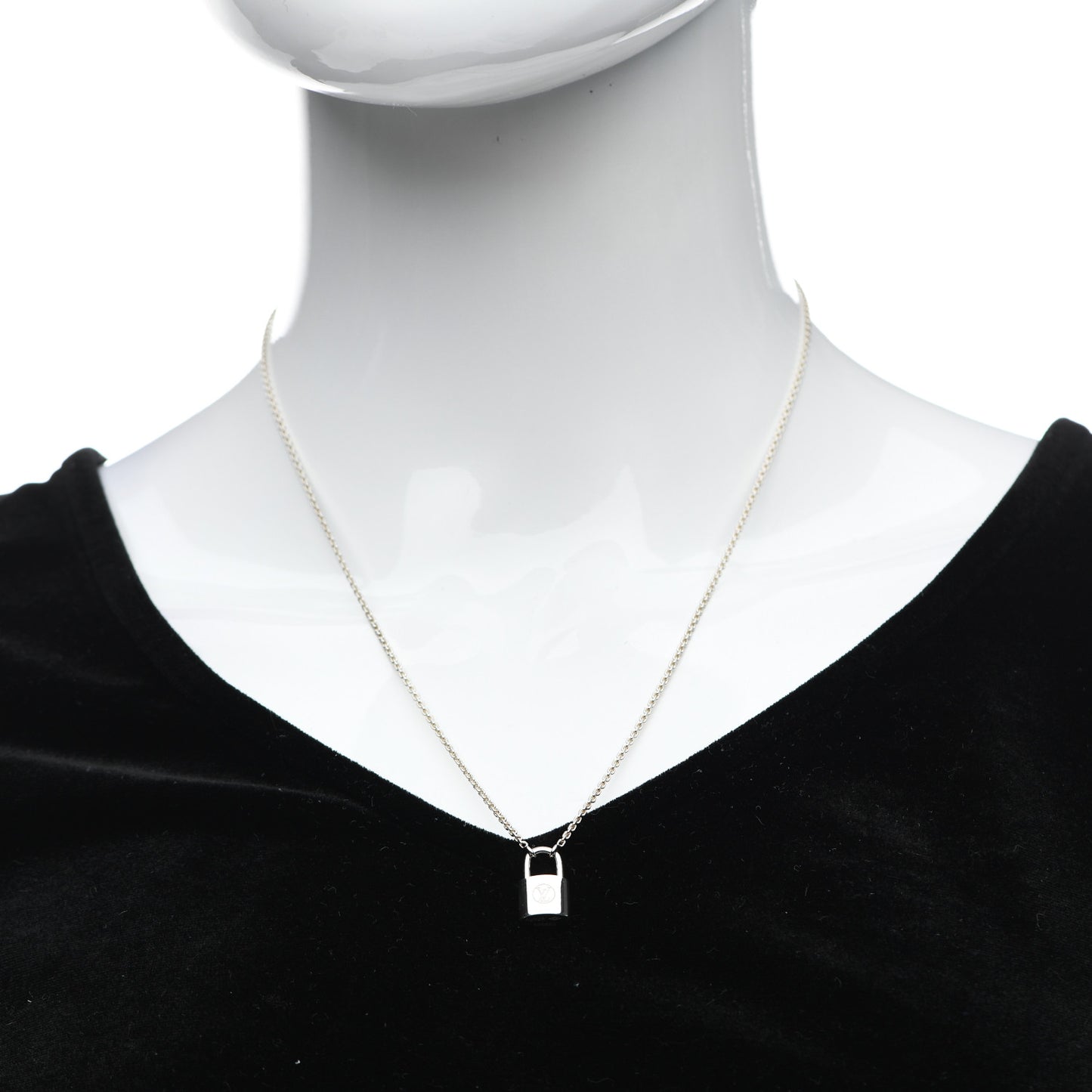 Sterling Silver Lockit Necklace