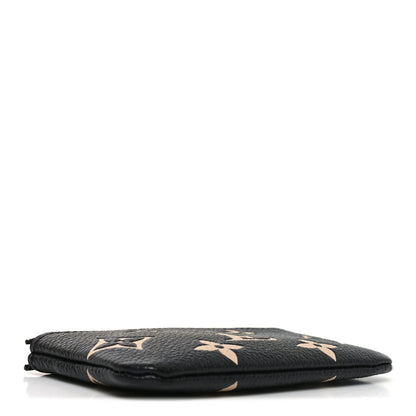Louis Vuitton Empreinte Monogram Giant Key Pouch Black Beige 4 of 6