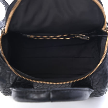 Alexander Wang Pebbled Lambskin Mini Rockie Black Antique Brass Hardware 4 of 4