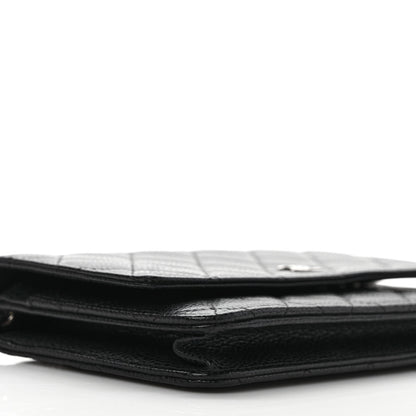 Chanel Caviar Quilted Wallet On Chain WOC Black 8 of 11