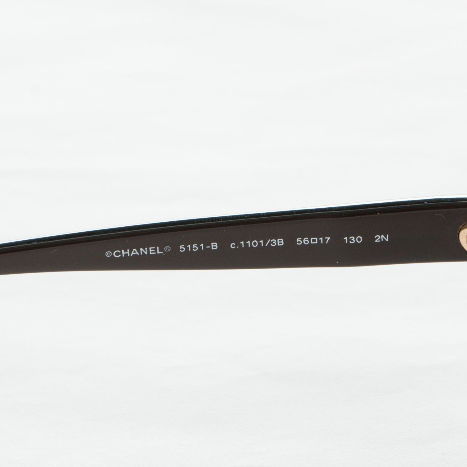 Chanel Tortoise Shell Crystal CC Sunglasses 5151B Brown 5 of 6