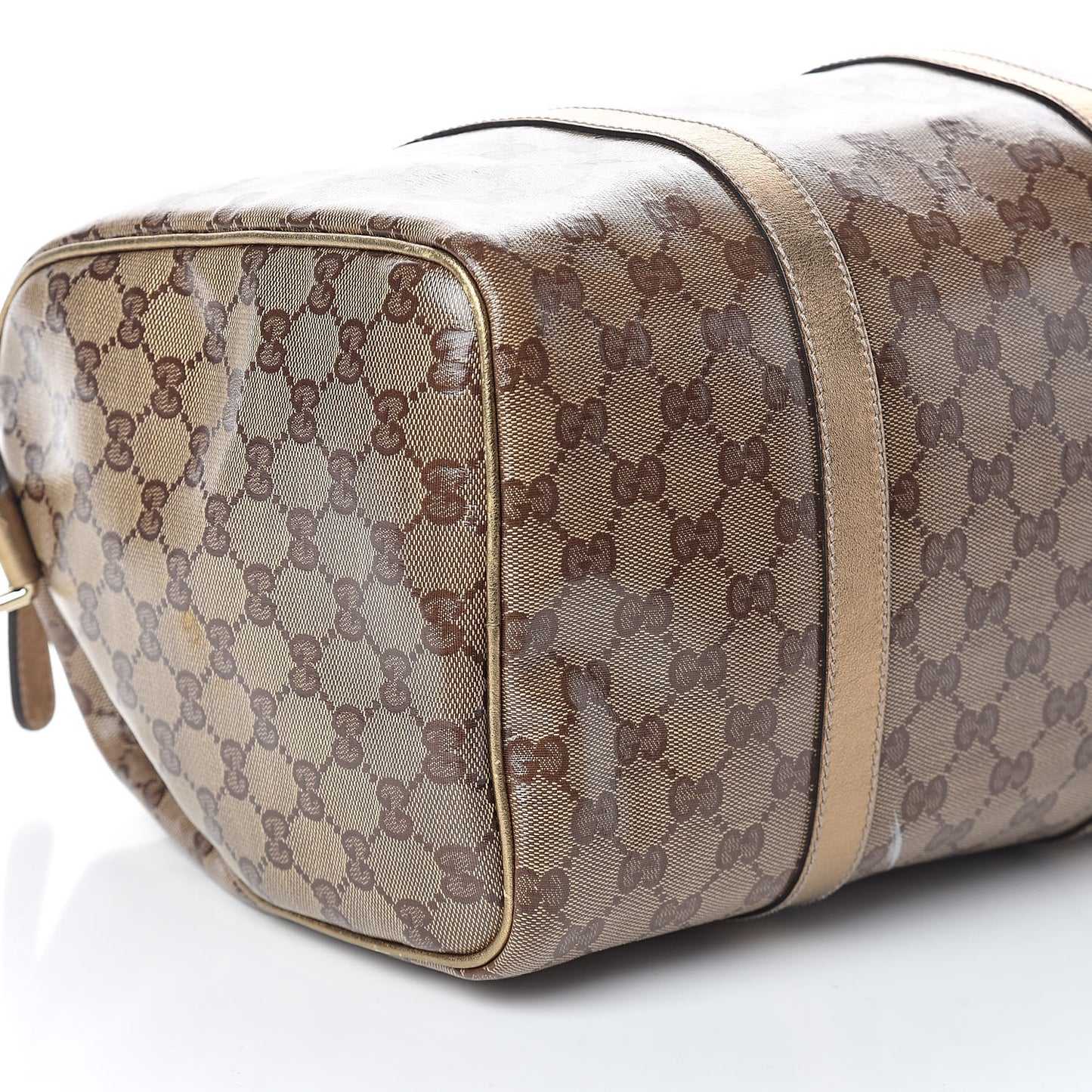 Crystal Monogram Medium Joy Boston Bronze