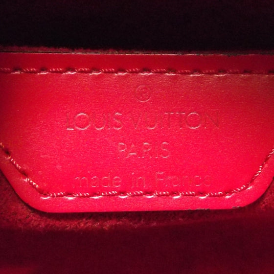 Louis Vuitton Epi Soufflot Red 7 of 8