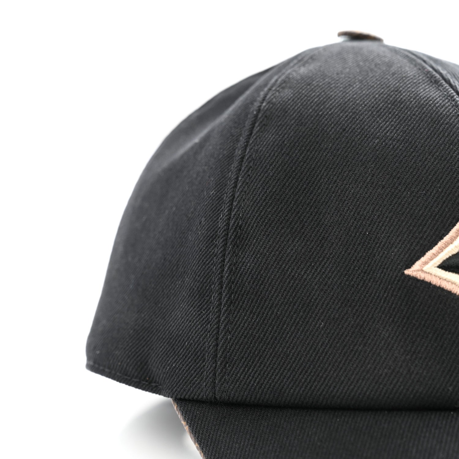 Louis Vuitton Monogram Cotton Jacquard Embroidered LV Day Cap  Black 10 of 10