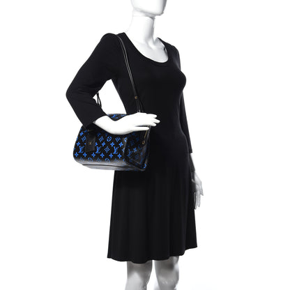 Louis Vuitton Colored Monogram Speedy Amazon PM Blue Black 2 of 16