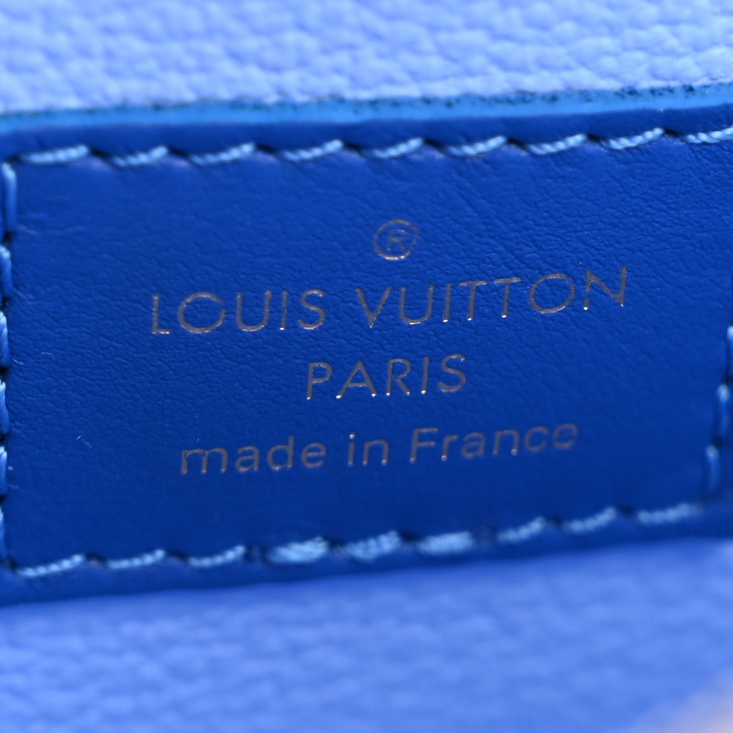 Louis Vuitton Monogram Giant By The Pool Cosmetic Pouch PM Blue 6 of 7