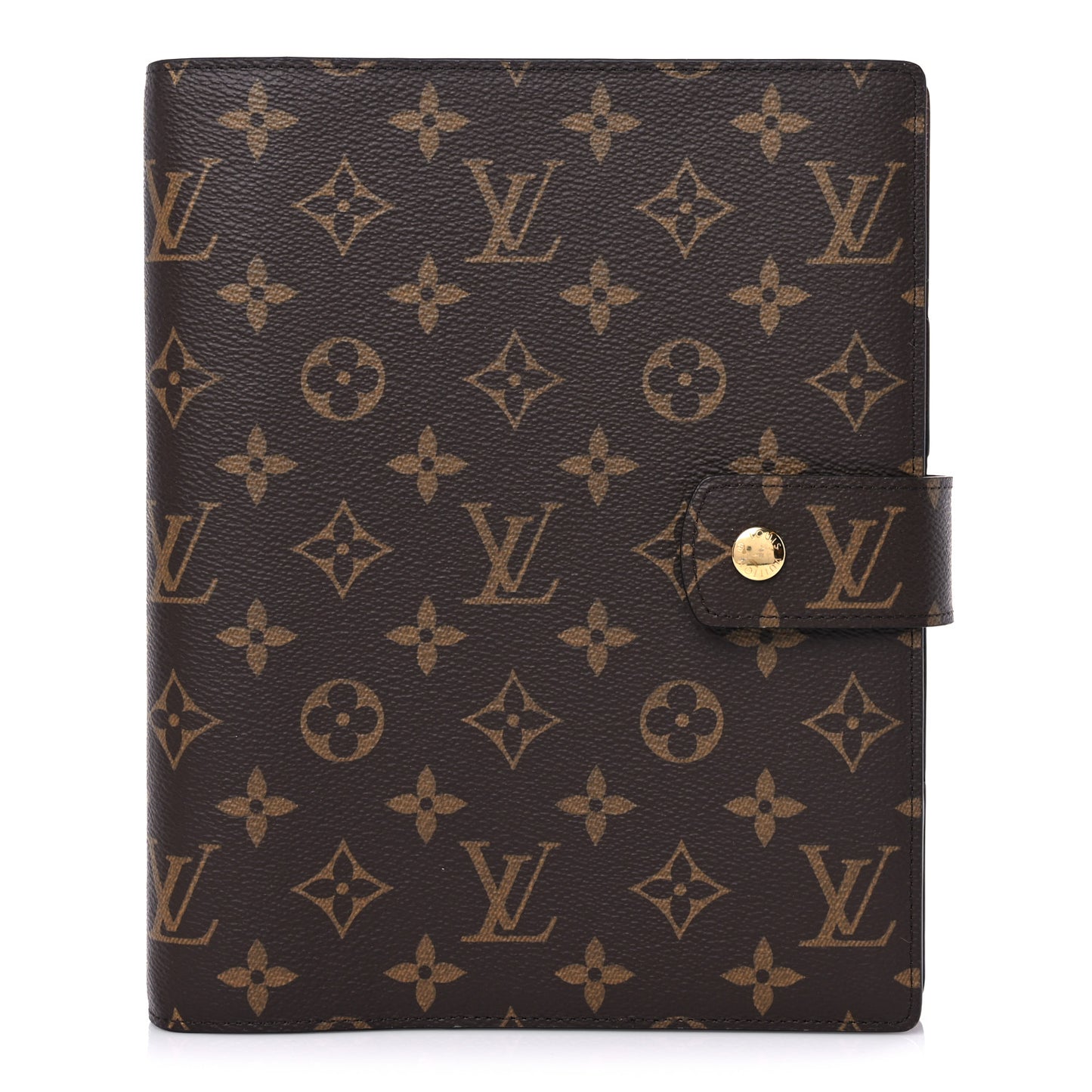 Monogram Large Ring Agenda Cover