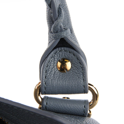 Balenciaga Chevre Gold Metallic Edge Hardware Town Bleu Acier 3 of 14