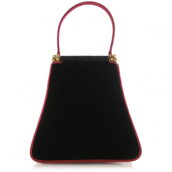 Judith Leiber Velvet Embroidered Evening Bag 2 of 6