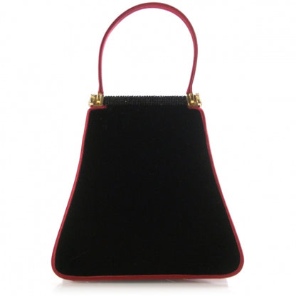 Judith Leiber Velvet Embroidered Evening Bag 2 of 6