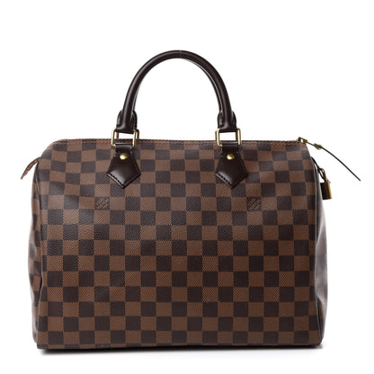 Louis Vuitton Damier Ebene Speedy 30 1 of 11