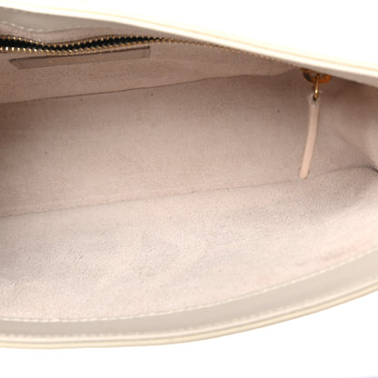 Saint Laurent Smooth Calfskin Le 5 A 7 Hobo Crema Soft 5 of 10