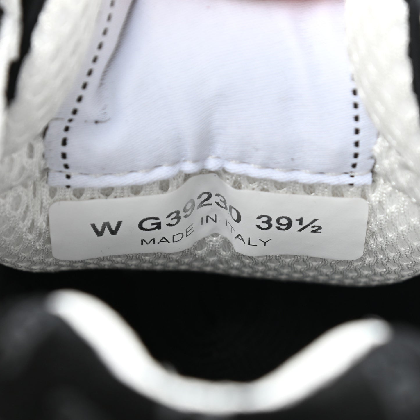 Nylon Suede Calfskin Printed CC Sneakers 39.5 White Black
