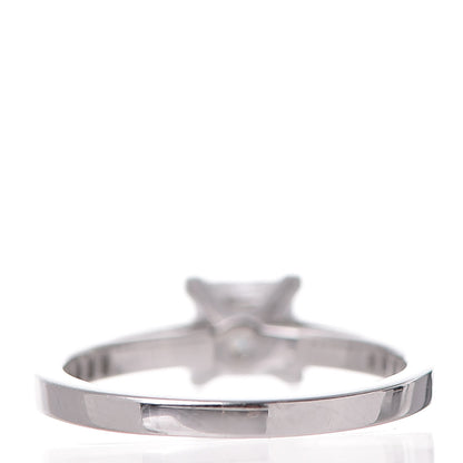 Tiffany Platinum Diamond .94ct Princess Grace Engagement Ring 54.5 7 4 of 8