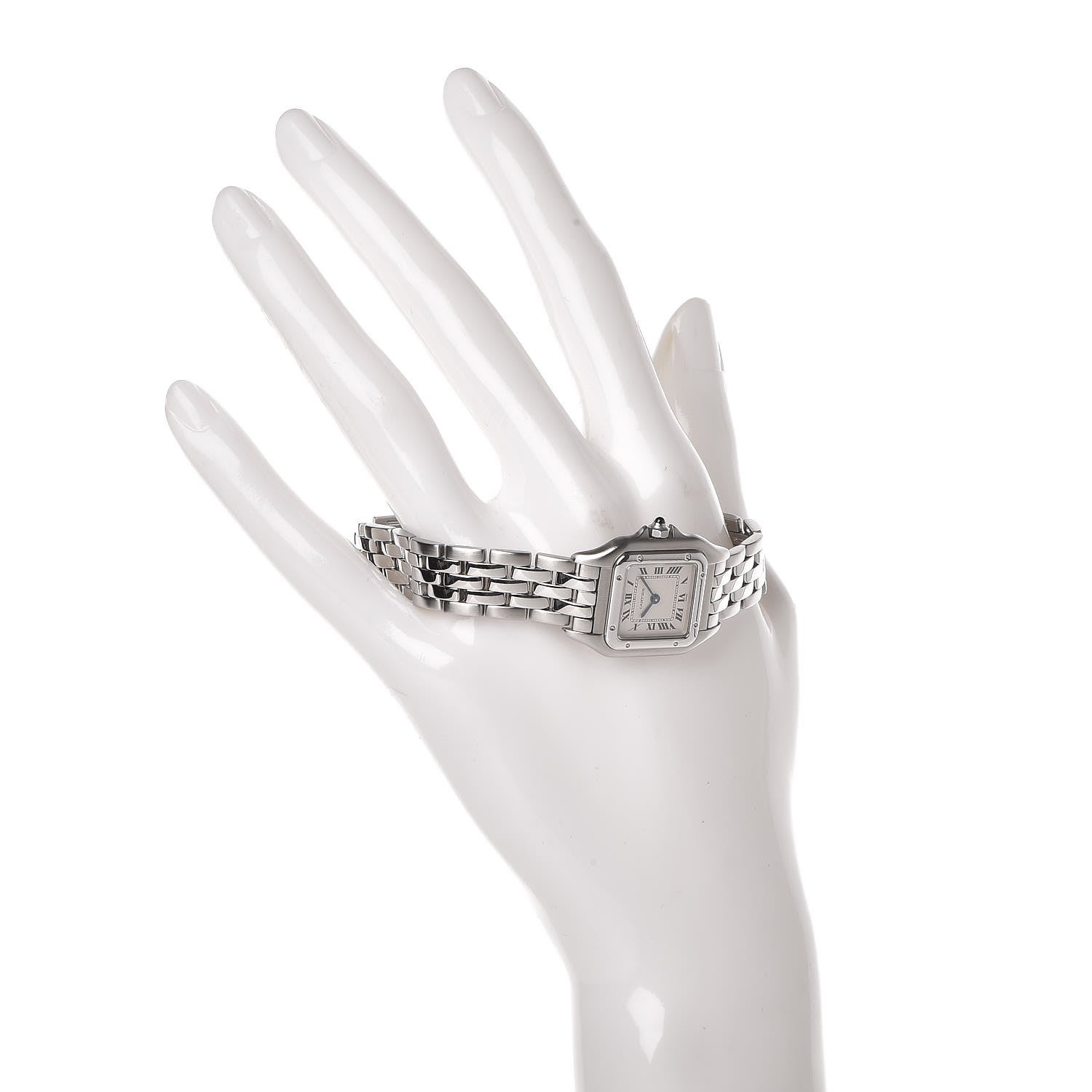Cartier Stainless Steel 22mm Panthere Quartz Watch 2 of 8