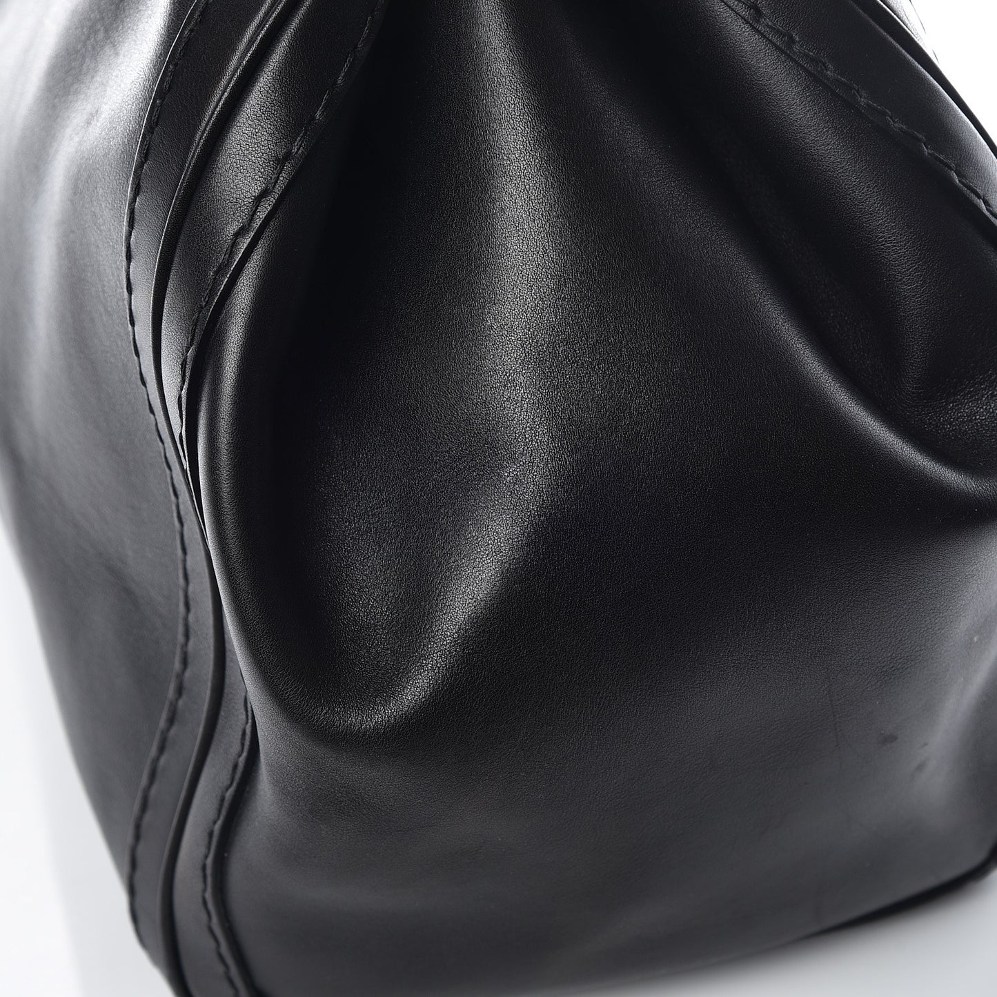 Calfskin Large GG Running Tote Black