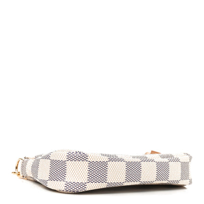 Louis Vuitton Damier Azur Mini Pochette Accessories 4 of 9
