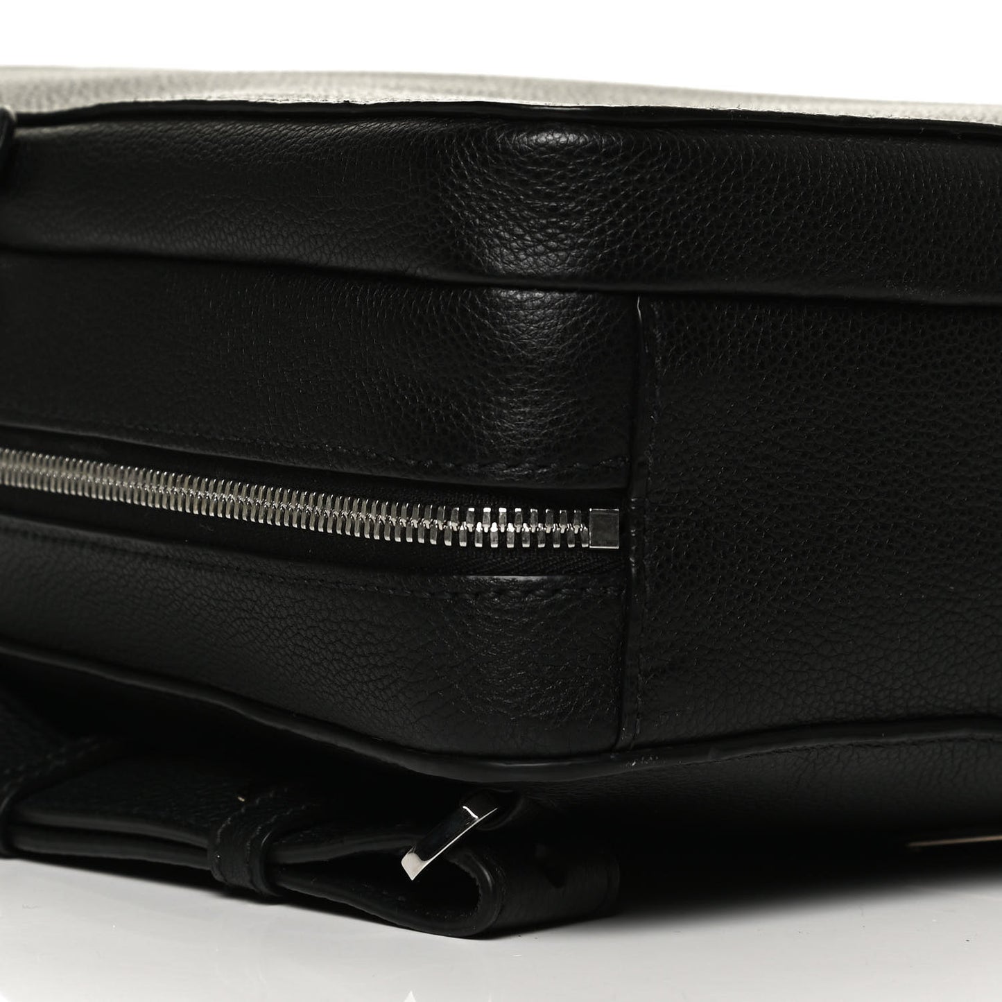 Vitello Daino Briefcase Backpack Black