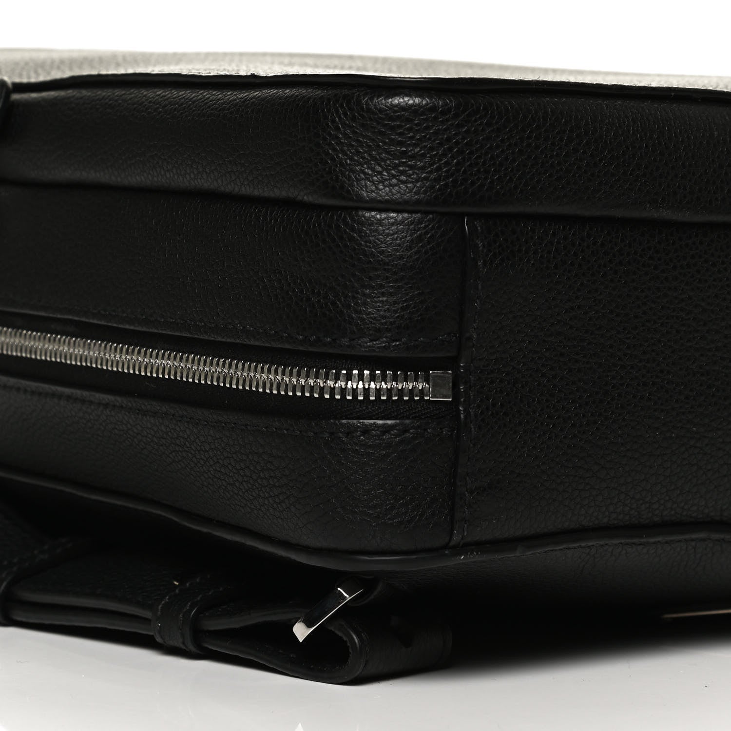 Prada Vitello Daino Briefcase Backpack Black 8 of 13