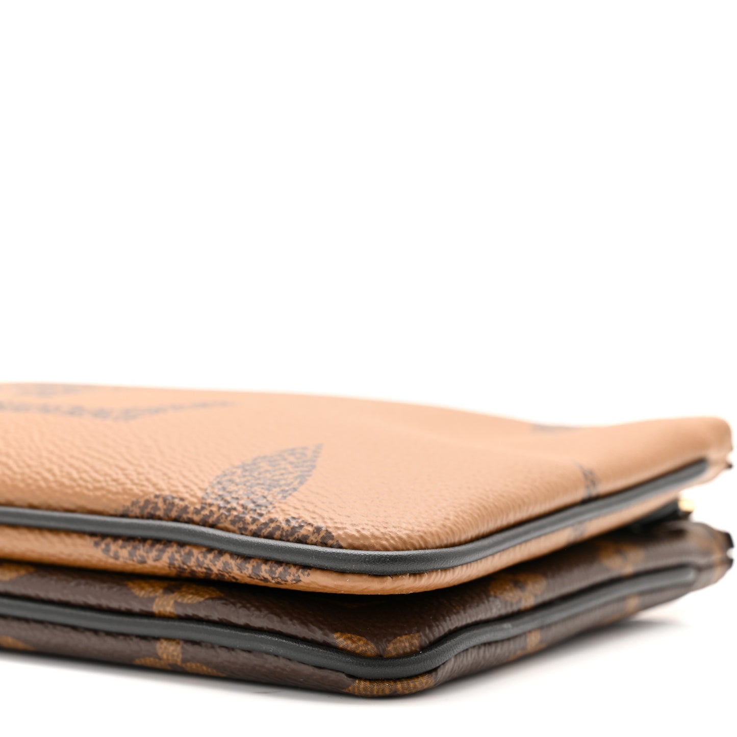 Reverse Monogram Giant Double Zip Pochette