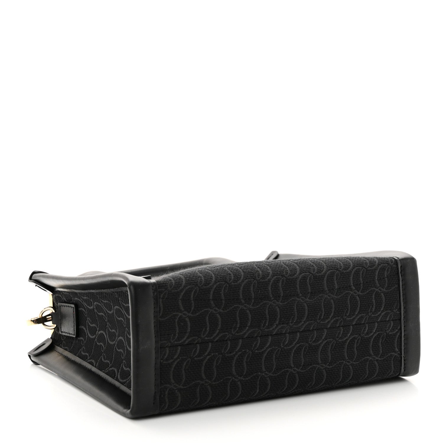 Christian Louboutin Canvas Mini By My Side Tote Black 4 of 11
