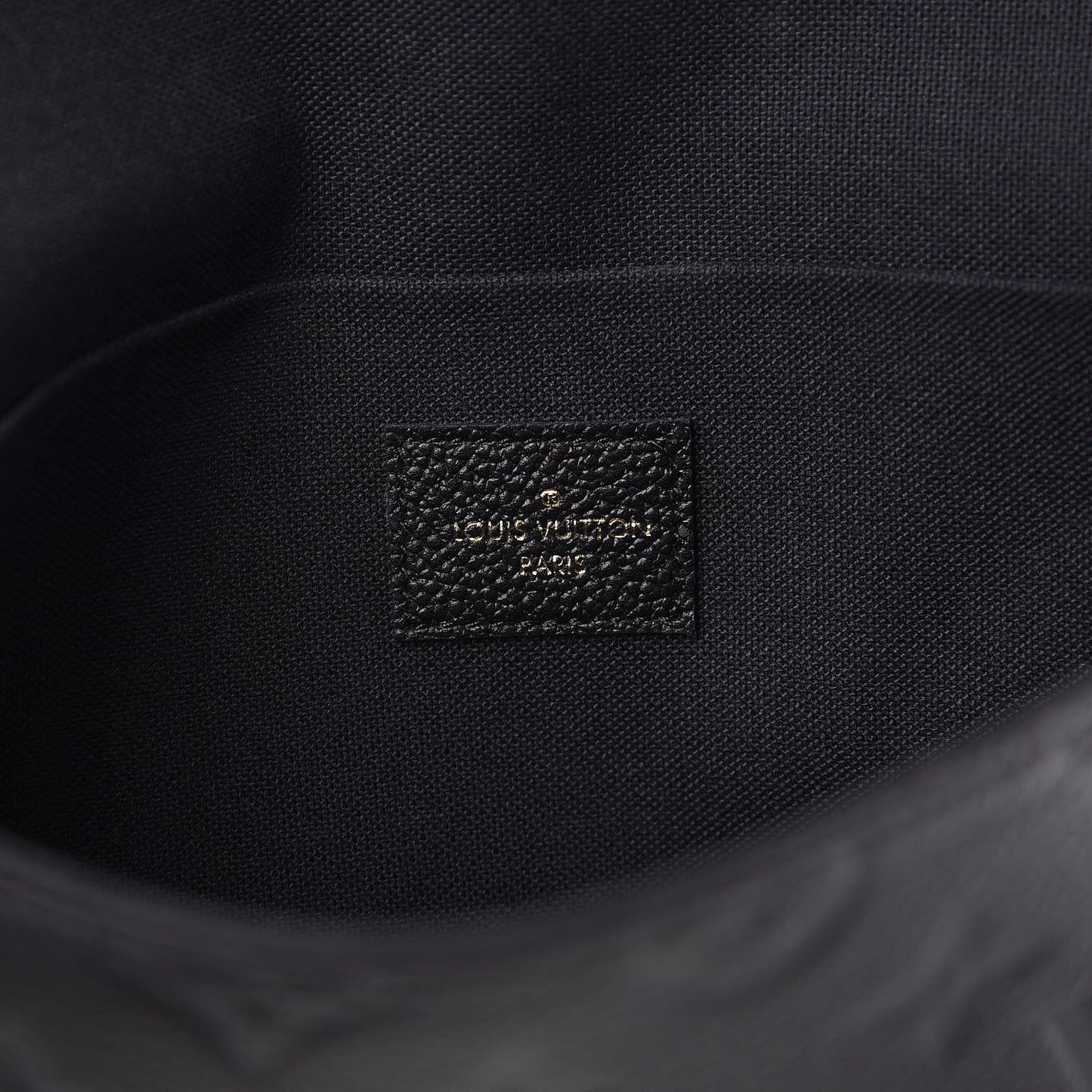 Empreinte Pochette Felicie Chain Wallet Black
